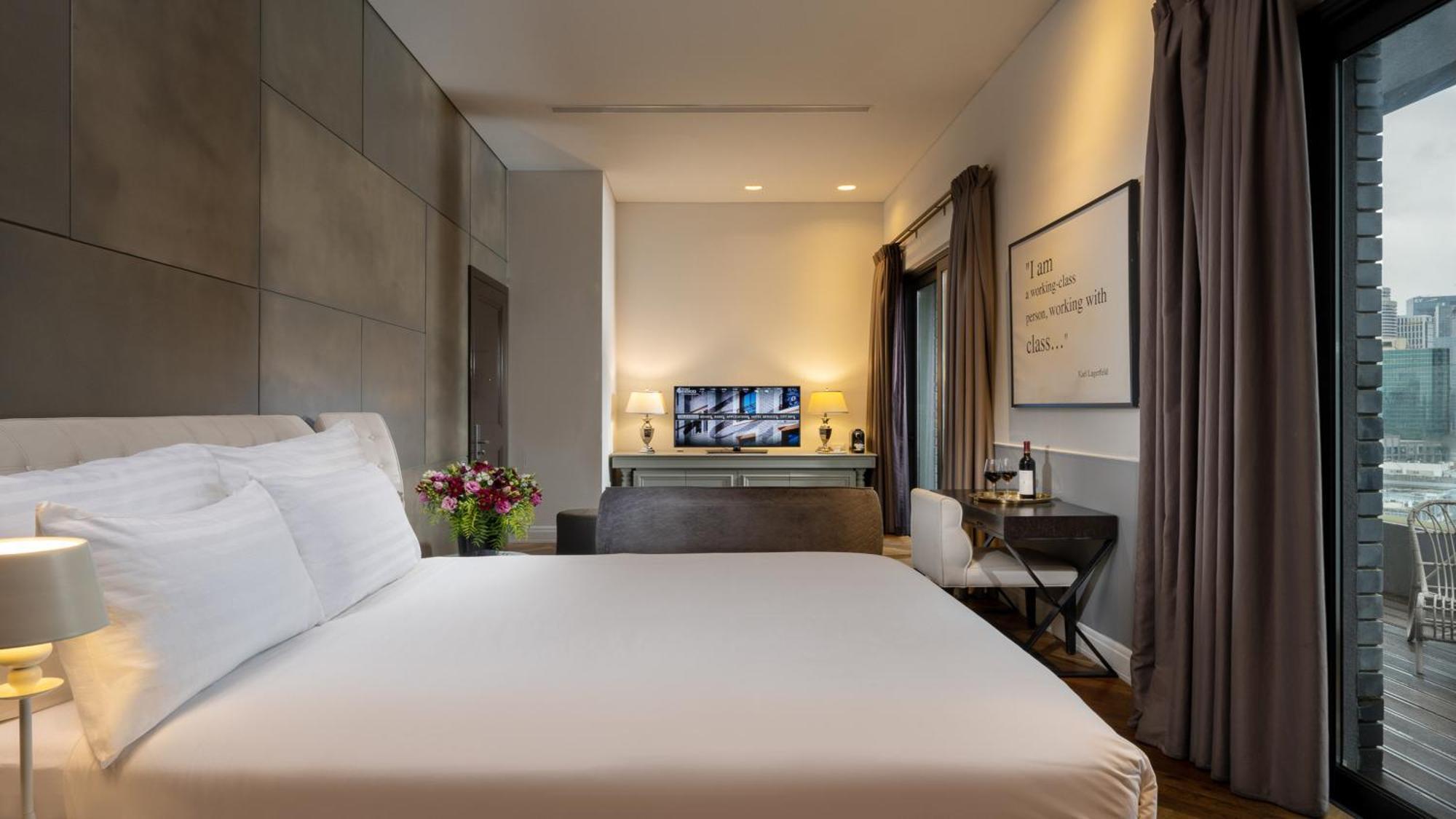 Hotel Indigo Tel Aviv - Diamond District By Ihg Giv'atayim Eksteriør bilde Deluxe Room